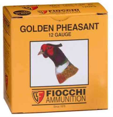 12 Gauge 3" Nickel-Plated Lead #5  1-3/4 oz 25 Rounds Fiocchi Shotgun Ammunition